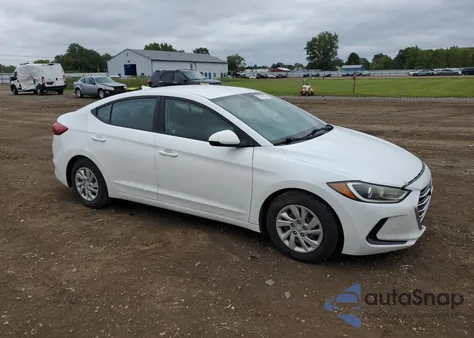 2017 Hyundai Elantra Se from USA, damaged, VIN 5NPD74LF7HH186557